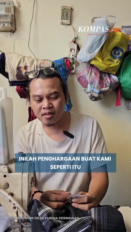 Brand Asal Solo Pasang Wajah Penjahit di Label Baju sebagai Apresiasi
