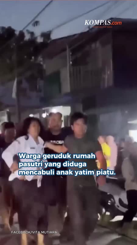 Guru Di Tanjungbalai Digeruduk Warga, Suami Diduga Cabuli Anak Yatim