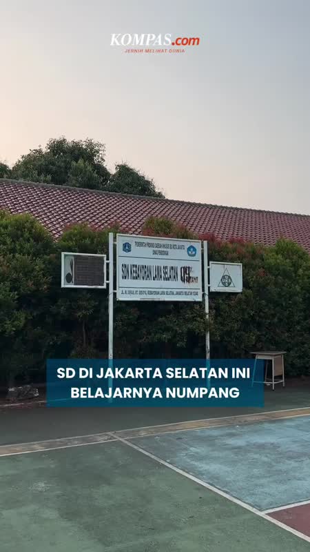 Atap Ambruk Sejak 2024, SDN Di Jaksel Ini Masih Terbengkalai