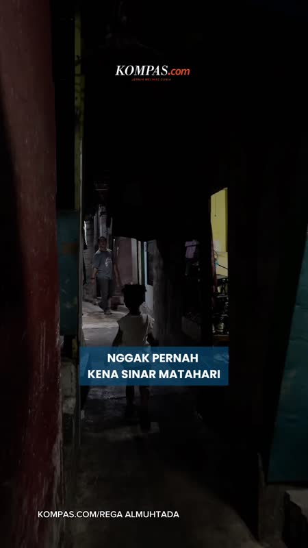 Kampung di Jakarta Ini Hampir Gak Pernah Kena Sinar Matahari