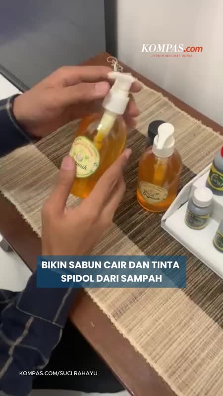 Dari Limbah Kulit Bawang Putih, Pelajar Surabaya Ciptakan Tinta Spidol hingga Sabun Cair
