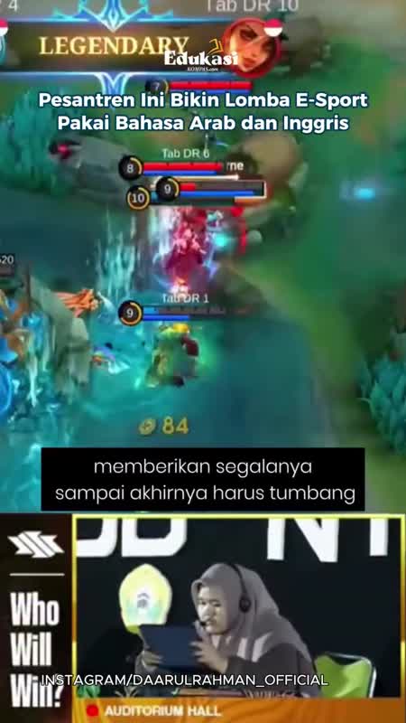 Pesantren Ini Bikin Lomba E-Sport Pakai Bahasa Arab Dan Inggris
