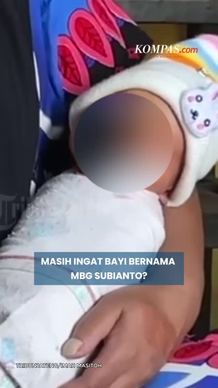 Kisah Bayi Viral 'MBG' Ganti Nama Jadi 'Muhammad Bintang Gemilang Subianto'