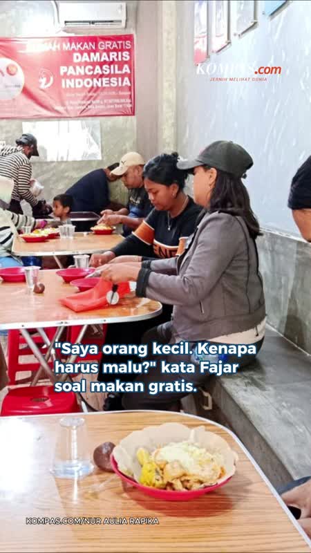 Saya Orang Kecil, Kenapa Malu? Kisah Warga Andalkan Rumah Makan Gratis di Bekasi