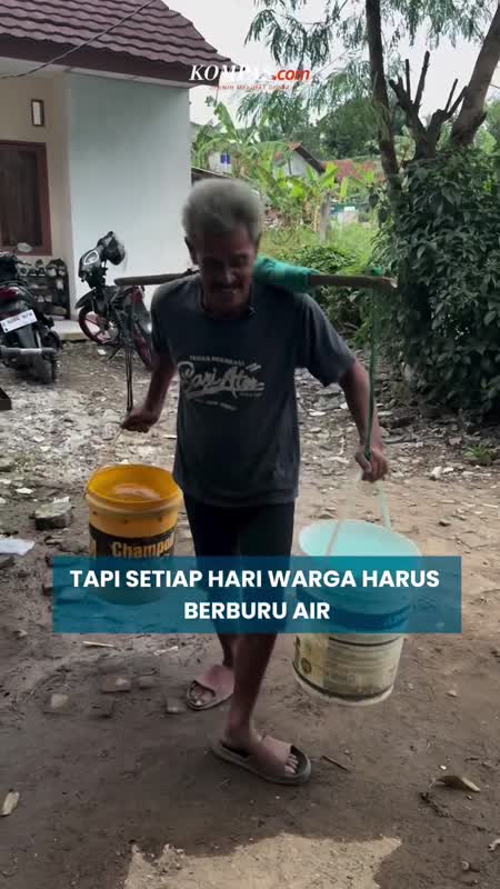 Dekat Dengan Sungai Cisadane, Warga Malah Kekurangan Air Bersih!