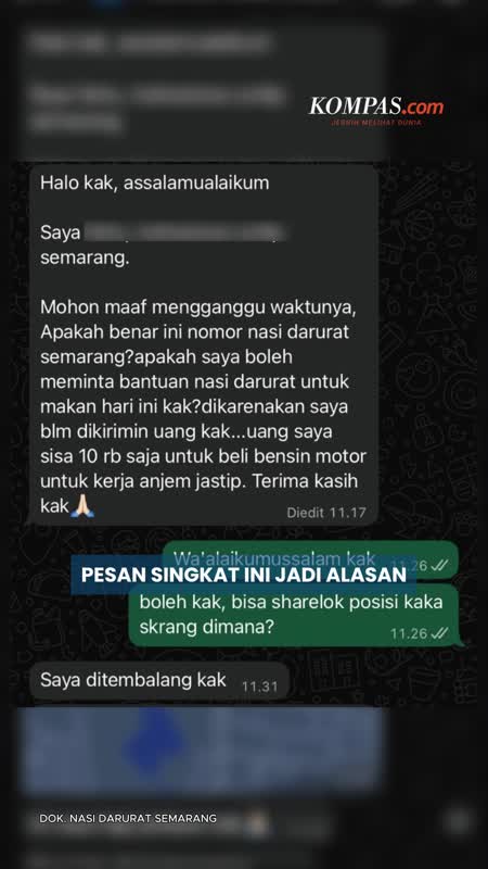Sebungkus Nasi Darurat Semarang Bantu Mahasiswa dan Perantau yang Kelaparan