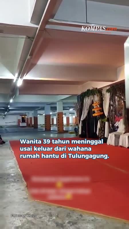 Keluar dari Rumah Hantu, Wanita di Tulungagung Mendadak Meninggal