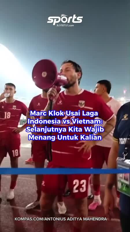 Marc Klok Usai Laga Indonesia vs Vietnam: Selanjutnya Kita Wajib Menang Untuk Kalian