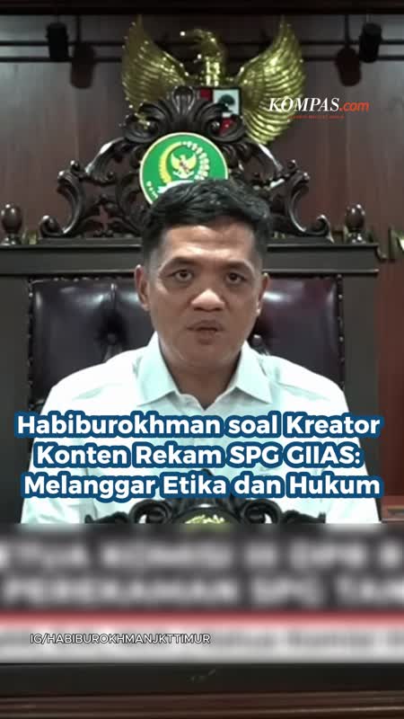 Habiburokhman Soal Kreator Konten Rekam SPG GIIAS: Melanggar Etika Dan Hukum