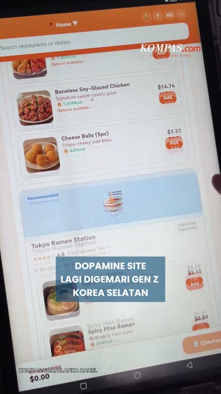 Pura-pura Pesan Makan di "Dopamine Site", Cara Gen-Z Korsel Lepas dari Kecemasan