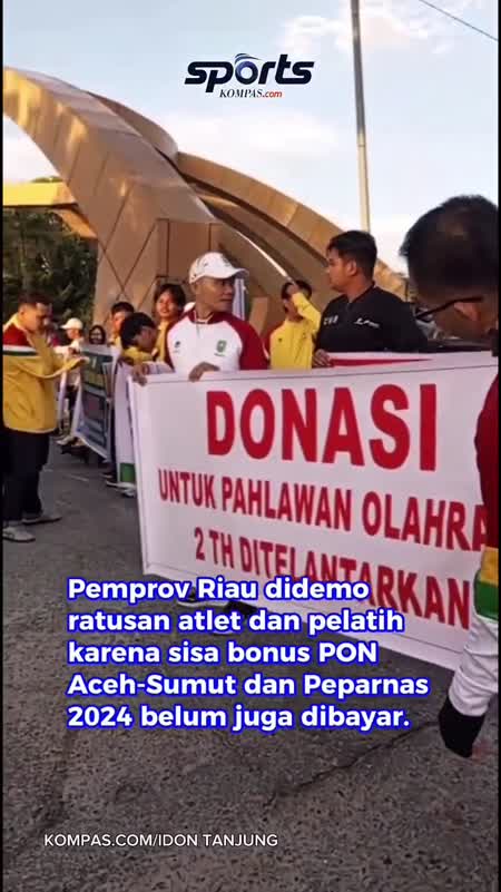Didemo Atlet Dan Pelatih, Pemprov Riau Akui Belum Punya Uang Bayar Sisa Bonus PON Rp 28 Miliar