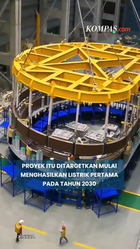 China Bikin "Matahari Buatan", Ditargetkan Beroperasi Pada 2030