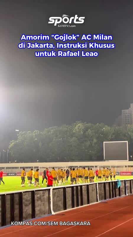 Amorim “Gojlok” AC Milan Di Jakarta, Instruksi Khusus Untuk Rafael Leao