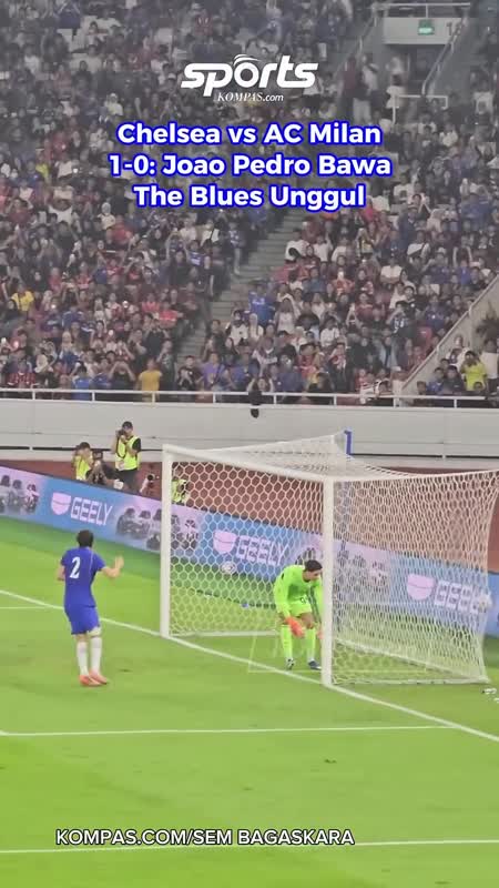 Chelsea vs AC Milan 1-0: Joao Pedro Bawa The Blues Unggul