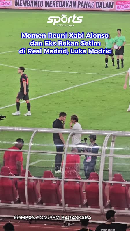 Reuni Xabi Alonso dan Eks Rekan Setim di Real Madrid, Luka Modric