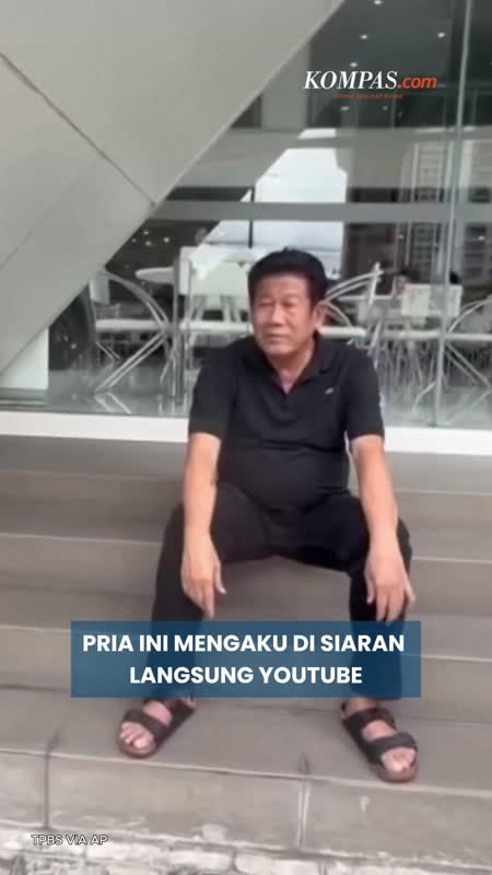Penembak Mati Pejabat Thailand Ngaku Di YouTube, Lalu Jumpa Pers Sambil Merokok