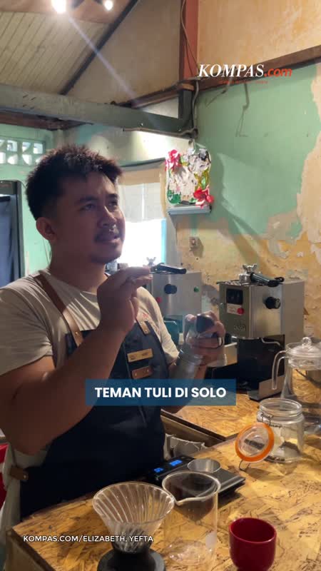 Kafe Di Solo Ini Pekerjakan Teman Tuli, Tak Sekadar Beri Pelatihan