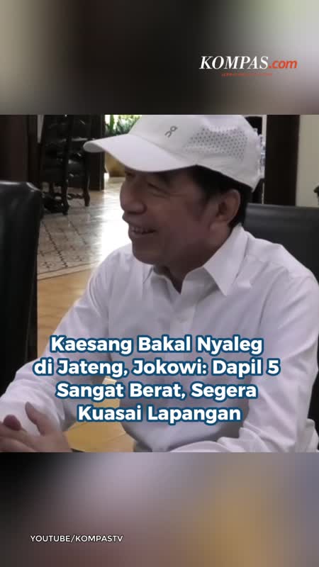 Kaesang Bakal Nyaleg Di Jateng, Jokowi: Dapil 5 Sangat Berat, Segera Kuasai Lapangan