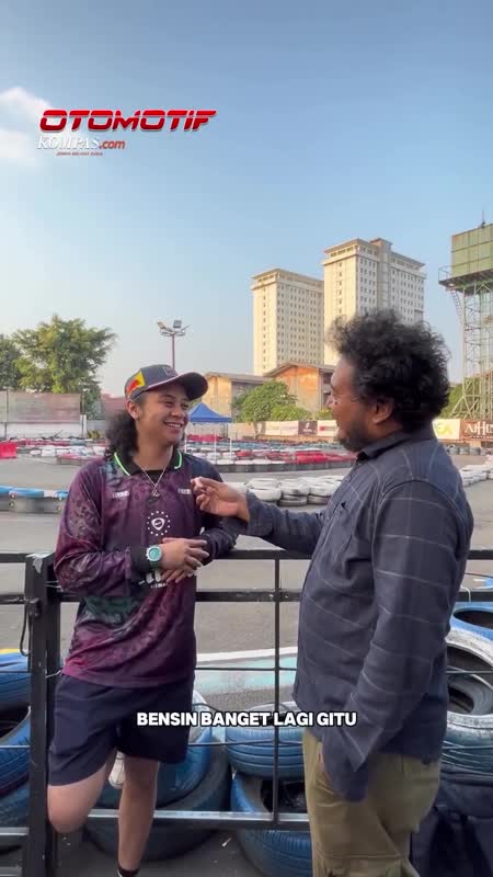 Persiapan Bastian Dalam Acara Gokart Bukan Main Vindes
