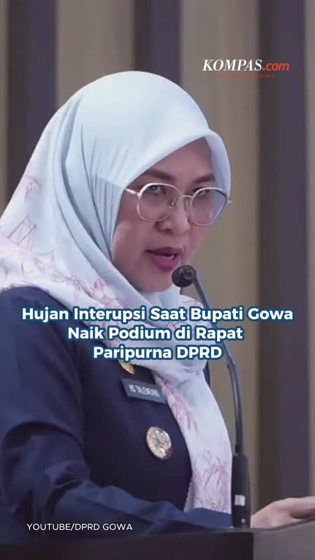 Hujan Interupsi Saat Bupati Gowa Naik Podium Di Rapat Paripurna DPRD