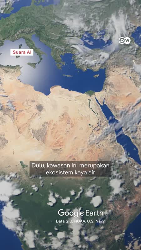 Dulu Pernah Hijau, Tetapi Kenapa Sahara Jadi Gurun?