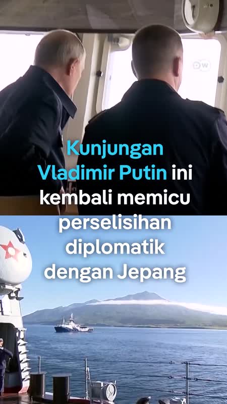 Putin Datangi Pulau Sengketa, Jepang Murka