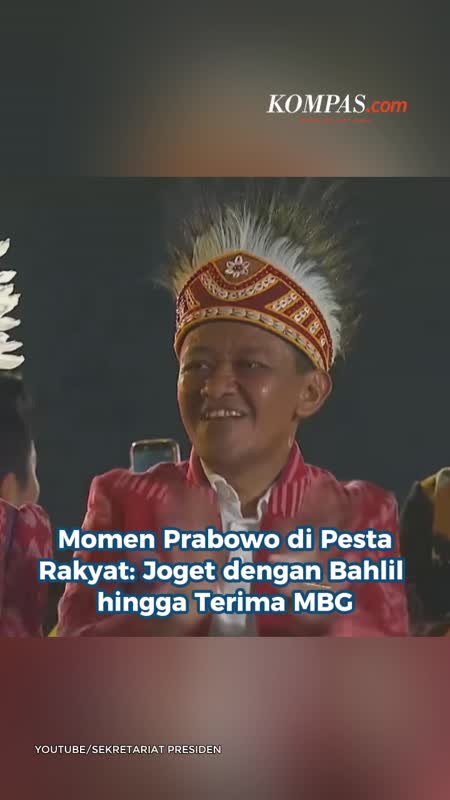 Momen Prabowo Di Pesta Rakyat: Joget Dengan Bahlil Hingga Terima MBG