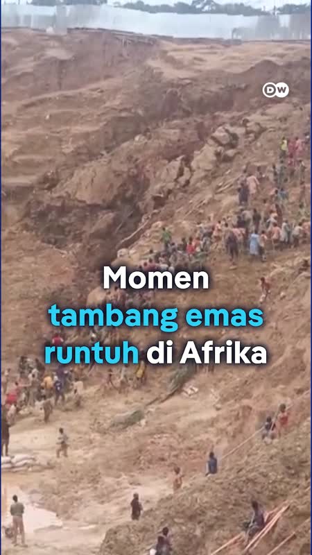 Tragedi Tambang Runtuh di Afrika, Ratusan Orang Tewas
