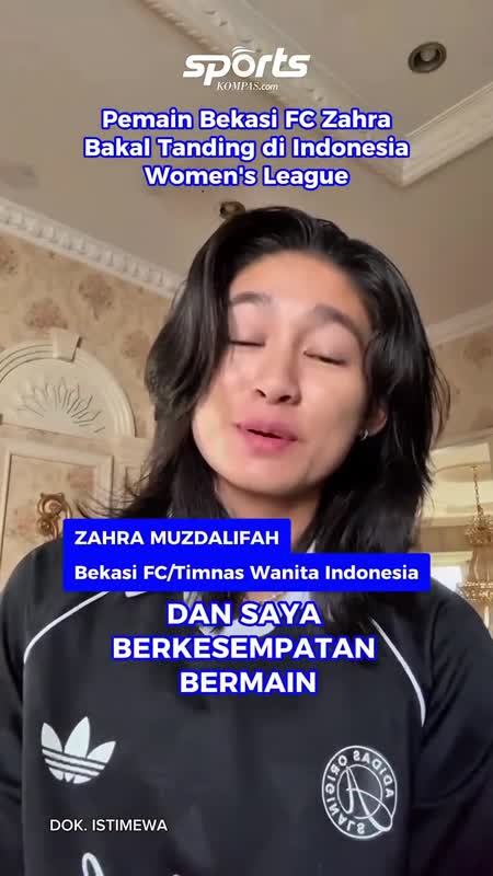 Pemain Bekasi FC Zahra Bakal Tanding di Indonesia Women's League