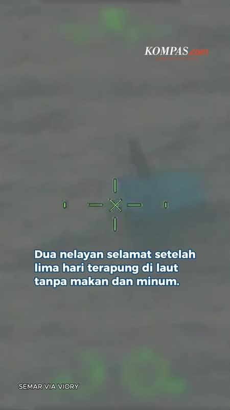 5 Hari Terapung di Laut "Naik" Kulkas, Nelayan Selamat meski Tanpa Makan-Minum