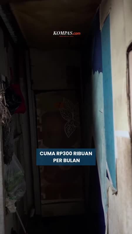 Potret Kontrakan Rp300.000-an Di Jakarta