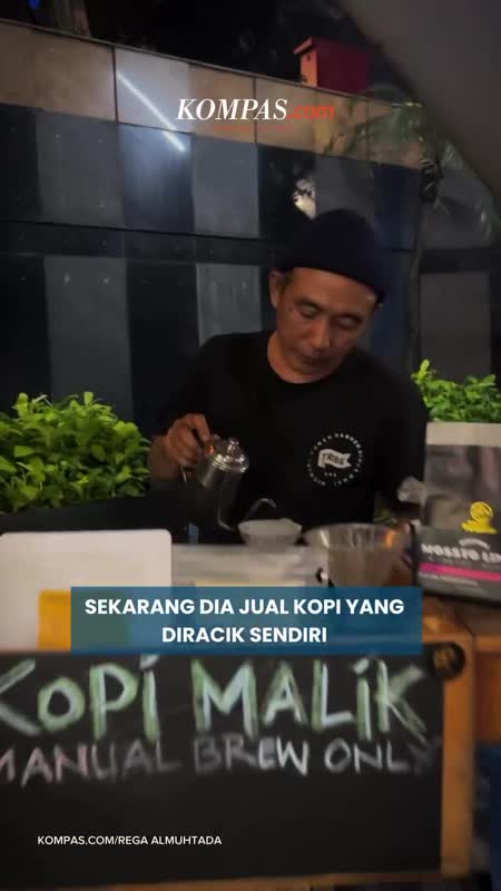 Dulu OB, Kini Ali Wahyudi Jual Kopi Racikannya Sendiri