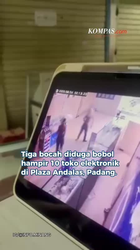 Tiga Bocah Bobol Hampir 10 Toko Plaza Andalas, Sembunyi Di Markas TNI AL