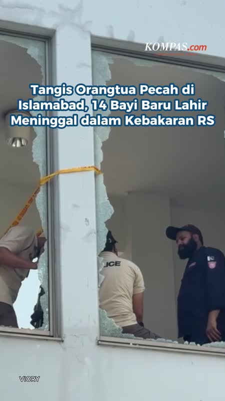 Tangis Orangtua Pecah Di Islamabad, 14 Bayi Baru Lahir Meninggal Dalam Kebakaran RS
