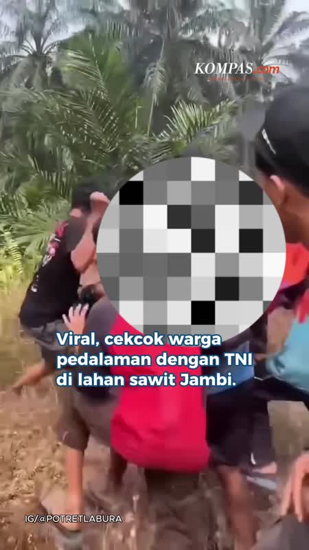 Cekcok Di Lahan Sawit, Warga Pedalaman Serang Sejumlah Anggota TNI