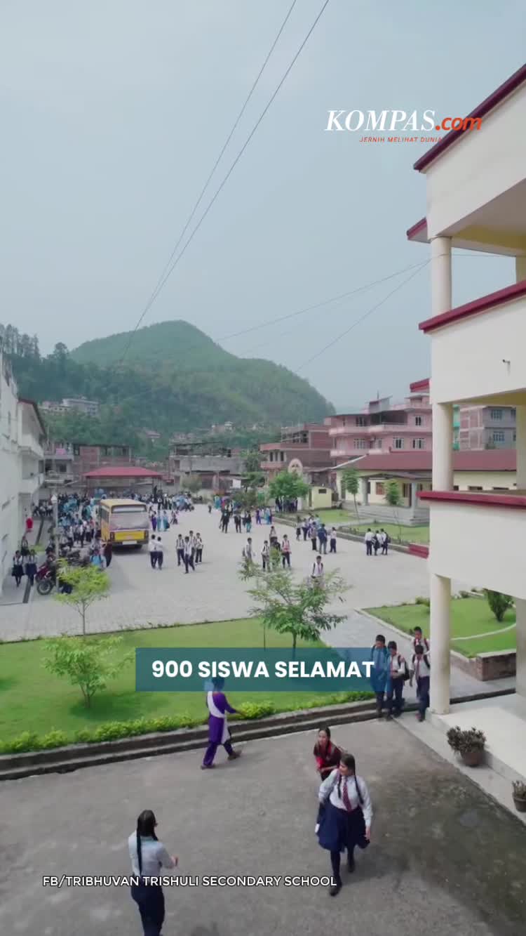 Selamatkan 900 Siswa dari Banjir Bandang, Kepala Sekolah di Nepal Jadi Pahlawan