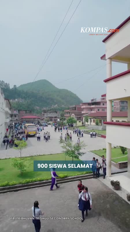 Selamatkan 900 Siswa dari Banjir Bandang, Kepala Sekolah di Nepal Jadi Pahlawan