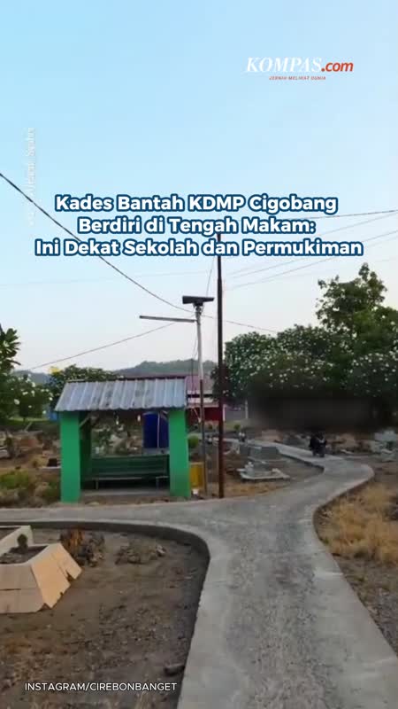 Kades Bantah KDMP Cigobang Berdiri Di Tengah Makam: Ini Dekat Sekolah Dan Permukiman