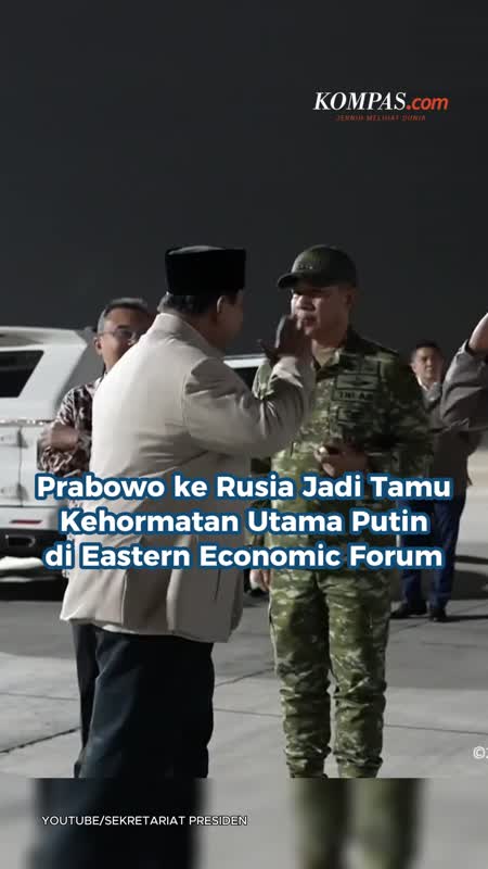 Prabowo Ke Rusia Jadi Tamu Kehormatan Utama Putin Di Eastern Economic Forum