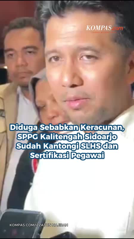 Diduga Sebabkan Keracunan, SPPG Kalitengah Sidoarjo Sudah Kantongi SLHS Dan Sertifikasi Pegawai