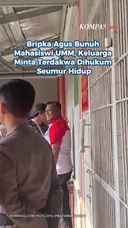 Bripka Agus Bunuh Mahasiswi UMM, Keluarga Minta Terdakwa Dihukum Seumur Hidup
