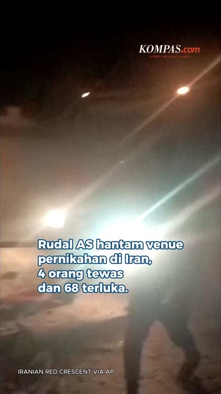 Rudal AS Hantam Rumah Pesta Pernikahan di Iran, 4 Tewas dan 68 Terluka