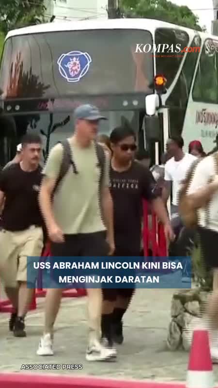 9 Bulan Di Laut Sampai Depresi, Awak Kapal USS Abraham Lincoln Kini Liburan Di Pattaya