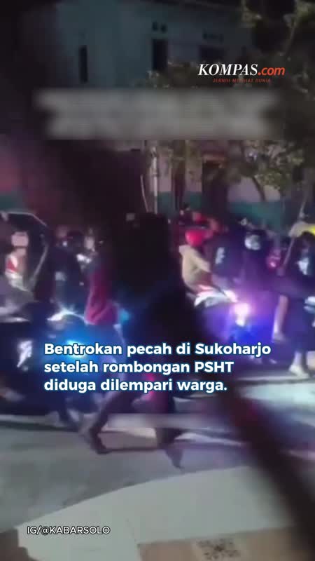 Dua Perguruan Silat Di Sukoharjo, Berawal Dari Dugaan Perusakan Rumah