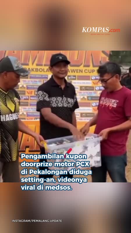 Viral Pengambilan Kupon Doorprize PCX Diduga Settingan, Panitia Bantah