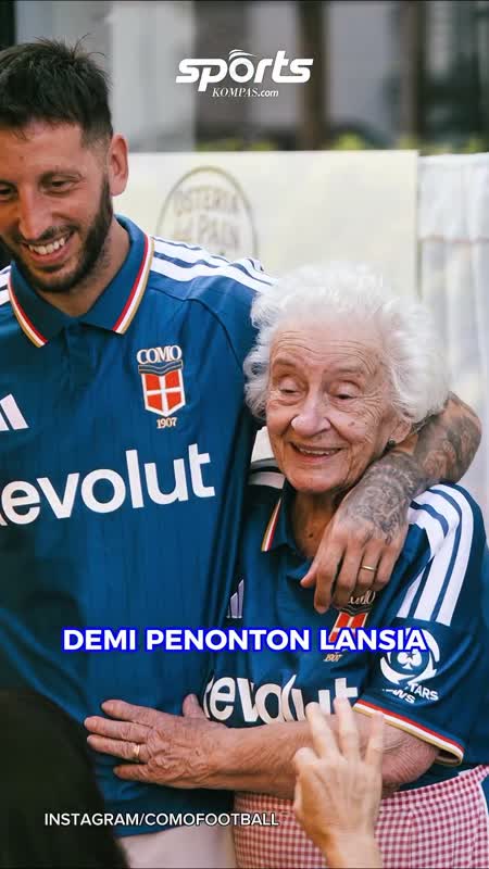 Petinggi Como Rela Lepas Tiket Liga Champions untuk Suporter Lansia