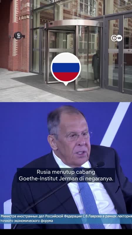 Rusia Menutup Goethe-Institut di Negaranya