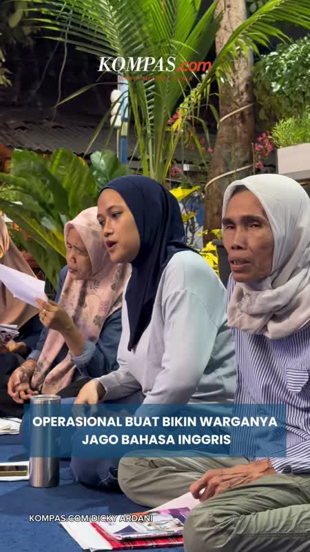 Di Kediri Ada Kampung Inggris, Di Jakarta Ada RT Inggris