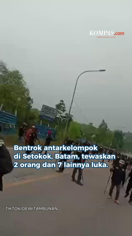 Bentrok Dua Kelompok Di Setokok Batam, 2 Orang Tewas Tertembak, 7 Luka-Luka