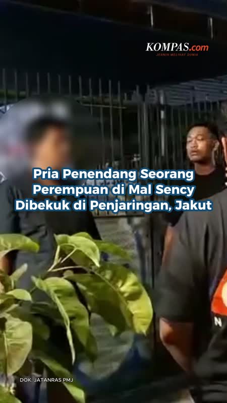 Pria Penendang Seorang Perempuan Di Mal Sency Dibekuk Di Penjaringan, Jakut